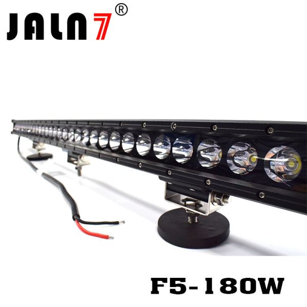 LED Light Bar JALN7 180W Spot Flood Beam LED Driving Lamp Super Bright Off Road Lights LED Work Light Boat Jeep