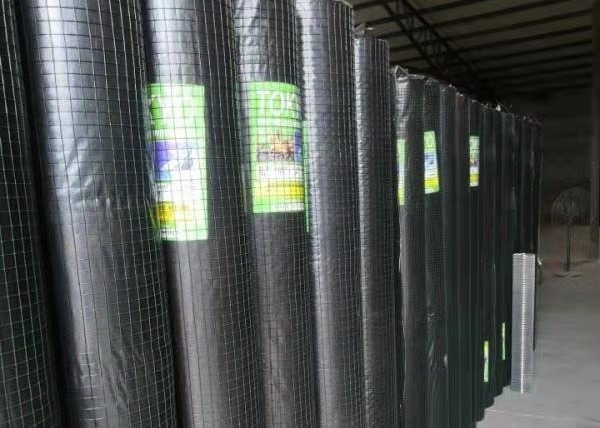 Buy Square Hole Fencing Green 14mm 1x1 Welded Wire Mesh at wholesale prices