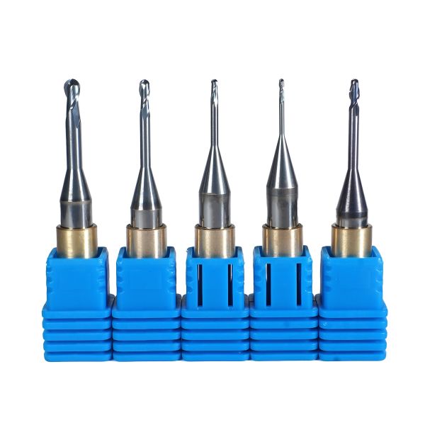 Aluminum Alloy Dental Milling Burs High Temperature Oxidation Resistance Coating