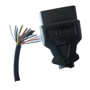 Car Diagnostic OBD2 Open Cable PA66 Insulated With Brass Terminals