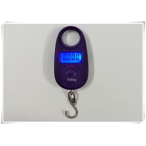 Quality Purple Color Portable Electronic Luggage Scale 5g Accuracy For Family Using for sale
