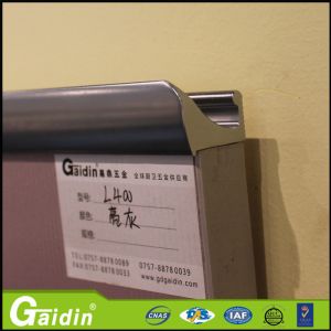 Quality wardrobe kitchen accessories dresser powder coated aluminum furniture handle for sale