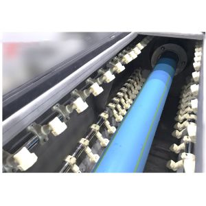 Servo Control HDPE Pipe Extrusion Line Single Screw