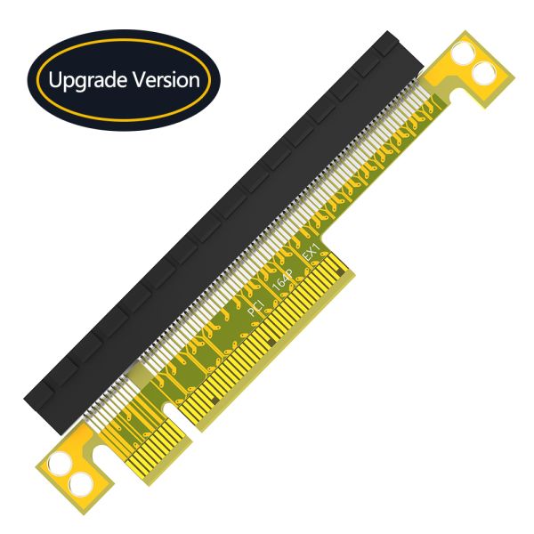 PCI Express 8X to 16X Riser Card 107mm Black PCB
