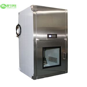 China Laminar Air Flow Pass Box Airtight Interlock Dynamic Hatch 160W on sale