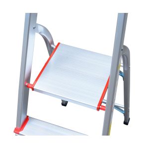 China Anti Slip 1.88m 7 Step Aluminium Telescopic Ladder on sale