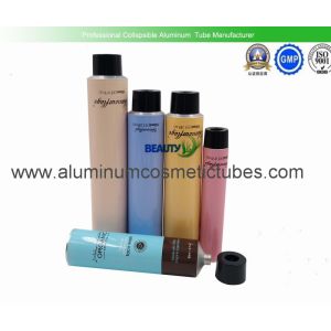 Quality 60ml 80ml Aluminium Cosmetic Packaging , Face Cream Aluminium Collapsible Tubes for sale