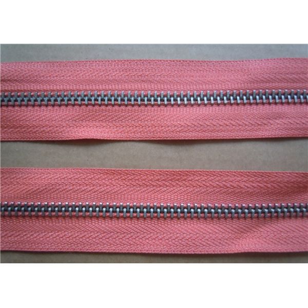 high tension decoration Open End Zipper 6 Inch Separating Zipper Plastic