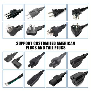 US Male Female Extension Cable 14AWG/3C USA Power Cord with NEMA 6-15P Plug to