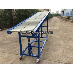 Gravity Telescopic Roller Conveyor for Unloading Containers