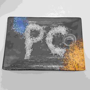 Eco Friendly Recyclable Polycarbonate Resin Halogen Free V0 PC Resin