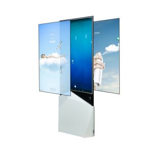 OLED Freestanding Digital Display Signage 55 Inch Double Sided 1080P