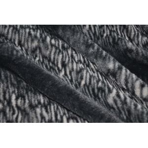 Printed Imitation Rabbit Fur 100% Polyester 150cm CW Or Adjustable