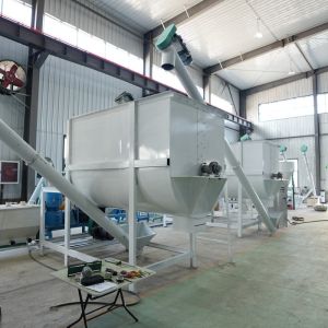 500KG/ H Automatic Pellet Making Machine PLC Control Forage Pellet Mill