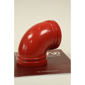 2.5mpa Elbow Groove Increased Productivity Ductile Iron