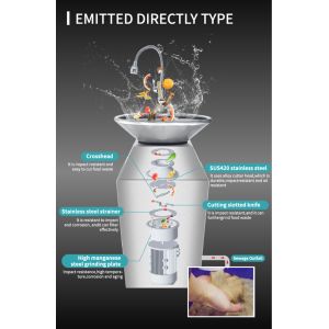 Leftovers Commercial Kitchen Food Waste Garbage Disposer Machine