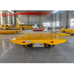 30 Tons Motorised Rail Transfer Trolley For Vacuum Oven
