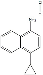 Quality 4-Cyclopropyl-1-naphthalenamine hydrochloride (1:1)(Lesinuard intermediate) for sale