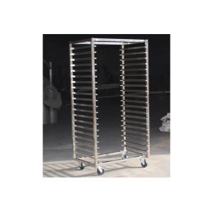 China 304 Stainless Acid Resistant Steel Trolley Rack Commercial Cooling Food on sale