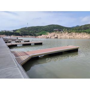 Residential Marine Floating Dock Pontoon Aluminum Alloy 300mm