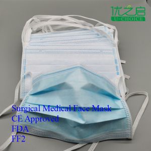 0.5 - 10 Microns Disposable Surgical Medical Mask Hypoallergenic Material