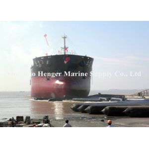 Natural Rubber Ship Launching Airbags Weight Lifting For Docking