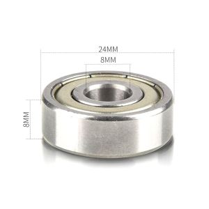 Miniature 628 ZZ Bearing C4 628 2RS Bearing 8x24x8 Mm