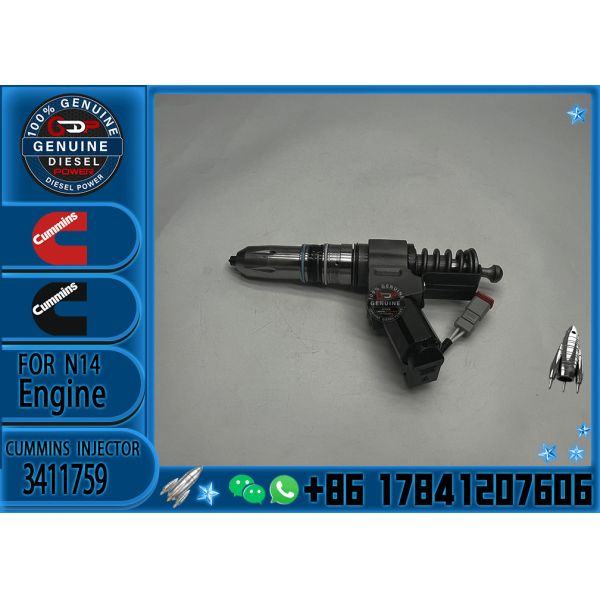 Common Rail Fuel Injector 4307795 3411767 3411759 3411381 For Cummins QSN14 N14 Engine