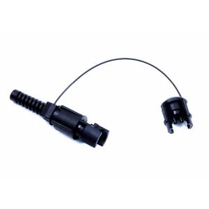 Black FM4 Seismic Cable Connector -40℃~+70℃ Operation Temperature