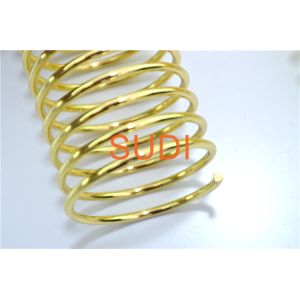 Electroplated First Class Diameter 0.70mm Metal Spiral Binding Coils