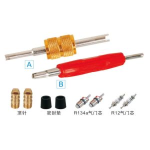 Auto AC Tool 134A shockproof oil Gauge with sheath