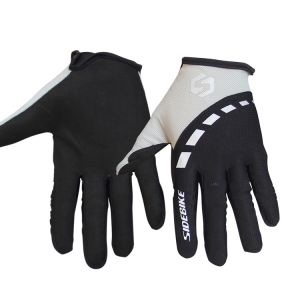 Breathable Full Finger Biking Gloves Quakeproof High Elastic Anti Vibration
