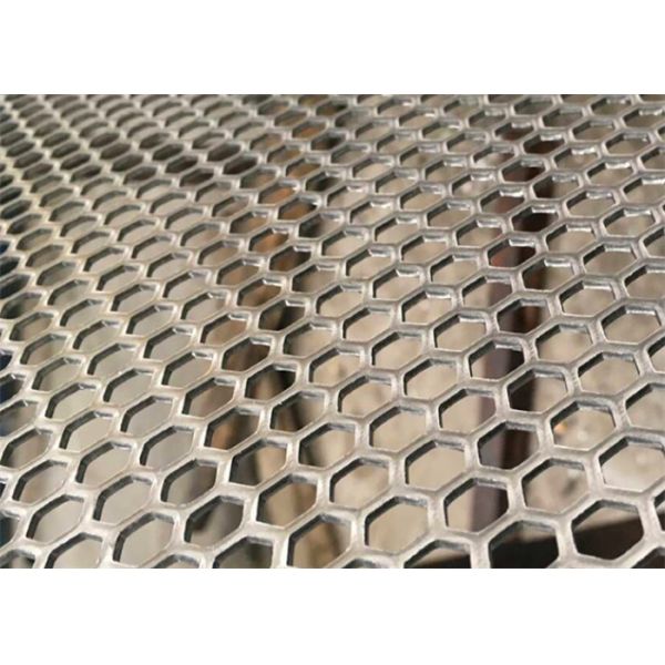 Buy Punching 1*2m Hexagonal Hole Perforated Wire Mesh at wholesale prices
