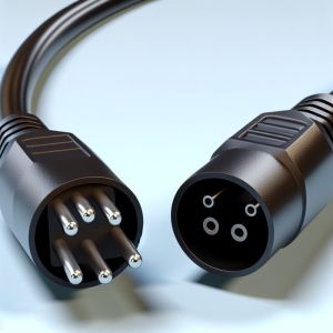 C8 Male to C7 Female 0.8m Power Cord 18AWG PVC ROHS Certified