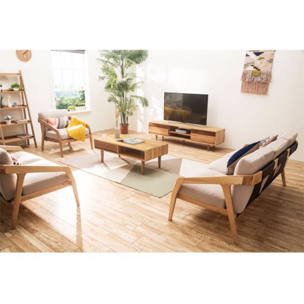 Coffee Table Design Solid Wood Living Room Modern Furniture FL-B006-C