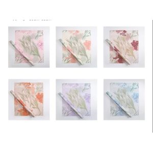 50CMX58CM Printed Wrapping Paper Customizable Packaging for Art Paper Flower