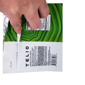 200g Zipper Packaging Pouch With Tear And Clear Window For Candy SGS