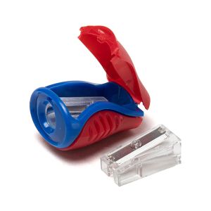 Silk Printing Logo Plastic Pencil Sharpener
