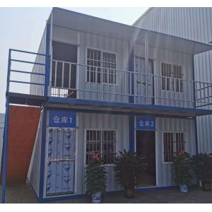 Galvanized Steel Frame Fireproof Foldable Container House