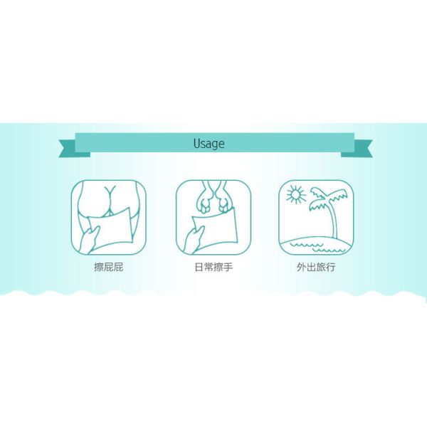 Infant Skincare Extra Thick Baby Wet Wipes Weakly Acidic Gently Clean Unscented