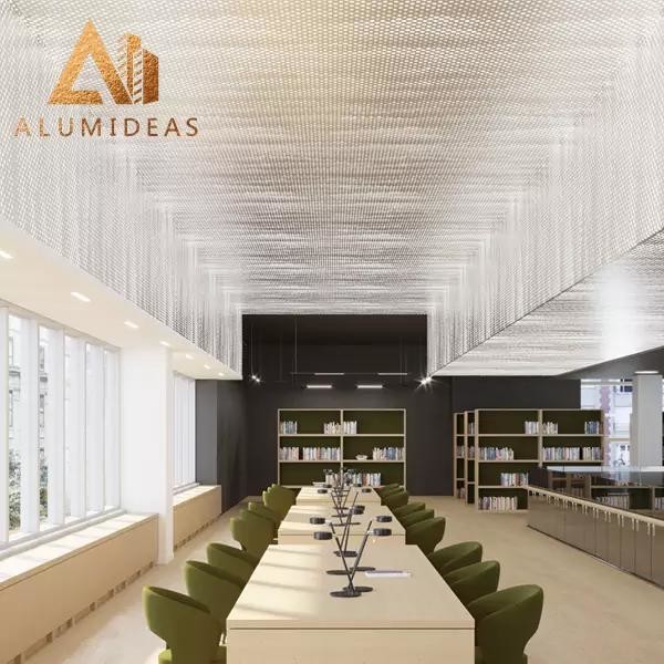 Buy Modern Perforated Linear Metal False Ceiling For Office at wholesale prices