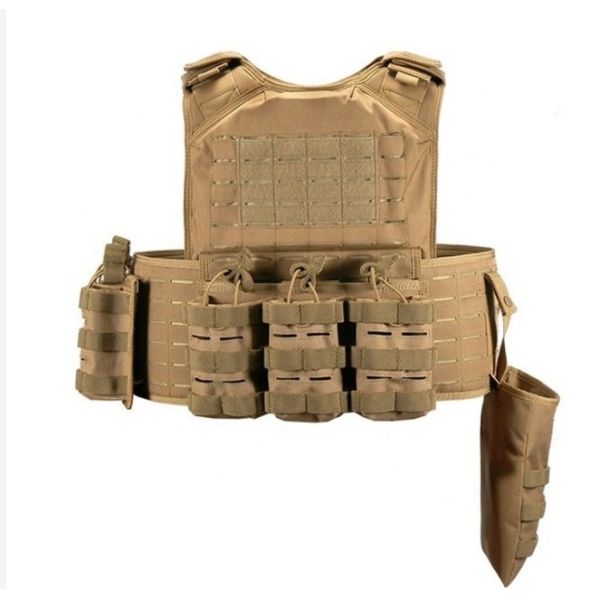 Buy Oxford Fabric Waterproof Military Tactical Bulletproof Vest Plate Carrier at wholesale prices