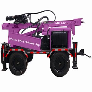 Trailer Mounted Water Well Drilling Rig Full Hydraulic Water Drilling Rig