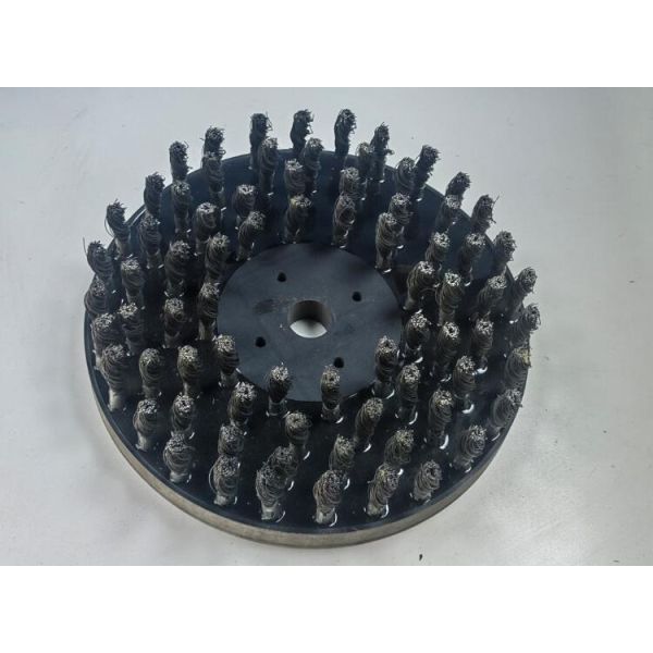 Customizable 300mm Twsit Knot Wire Disc Brush for Surface Preparation