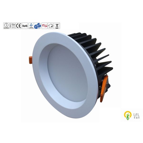 Buy Replaceable Tiltable Commercial LED Downlight For Hotels Apartments D145mm*H69mm at wholesale prices