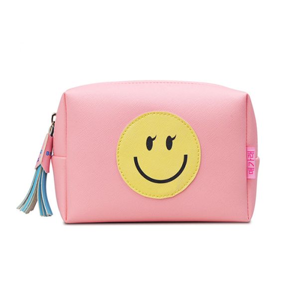 Buy Cartoon Pattern Promotional Toiletry Bag Leather Material With Custom Design at wholesale prices