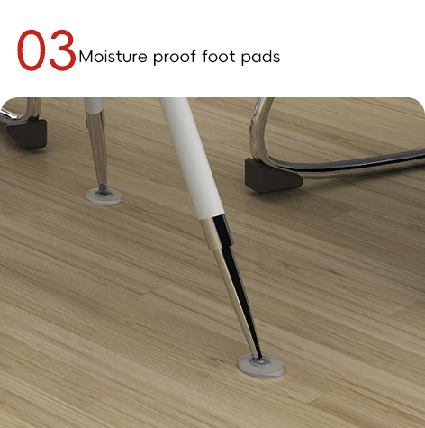 Negotiation Tables High Stability and customization Easy-to-Install Snow Mountain White Counter Top