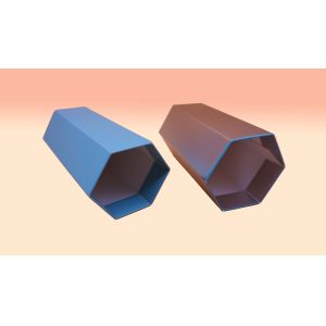 Coated Foil Paper Tube Cosmetic Packaging FSC ISO9001 ISO14001 certificate