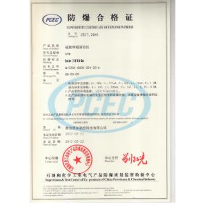 Qingdao Guihe Measurement & Control Technology Co., Ltd Certifications