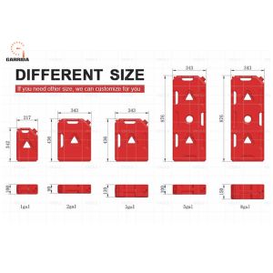 1/2/3/5/8 Gallon Hangable Gas Can Gasoline Fuel Can Portable Fuel Oil Petrol